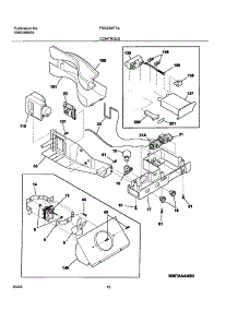 11 - Controls parts for Frigidaire Refrigerator FRS23KF7AQ7 from AppliancePartsPros.com