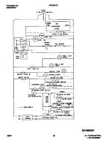 12 - Wiring Diagram parts for Frigidaire Refrigerator FRS26ZRFD3 from AppliancePartsPros.com