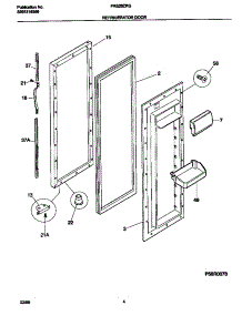 03 - Refrigerator parts for Frigidaire Refrigerator FRS26ZRGD5 from AppliancePartsPros.com