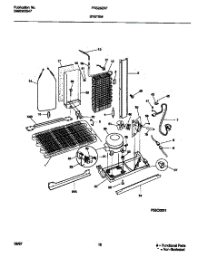07 - System parts for Frigidaire Refrigerator FRS26ZRFD2 from AppliancePartsPros.com