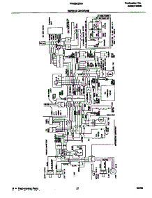 12 - Wiring Diagram parts for Frigidaire Refrigerator FRS26ZRGB5 from AppliancePartsPros.com