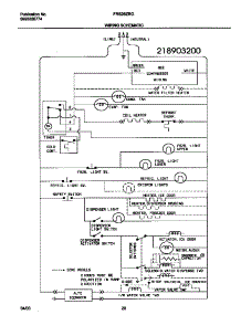 11 - Wiring Diagram parts for Frigidaire Refrigerator FRS26ZRGBA from AppliancePartsPros.com