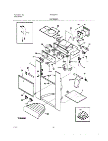 15 - Ice Dispenser parts for Frigidaire Refrigerator FRS26ZTHB5 from AppliancePartsPros.com