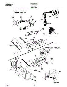 06 - Controls parts for Frigidaire Refrigerator FRS26ZTHQ3 from AppliancePartsPros.com
