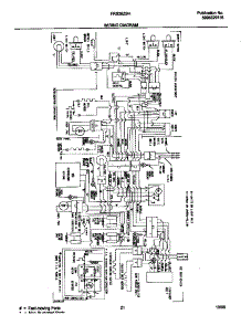 12 - Wiring Diagram parts for Frigidaire Refrigerator FRS26ZSHB2 from AppliancePartsPros.com