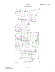 23 - Wiring Diagram parts for Frigidaire Refrigerator FRS26LH5DS6 from AppliancePartsPros.com