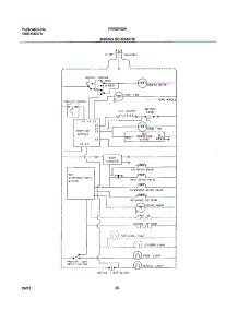20 - Wiring Schematic parts for Frigidaire Refrigerator FRS26R2AW6 from AppliancePartsPros.com