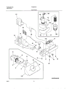 11 - Controls parts for Frigidaire Refrigerator FRS26R4AB1 from AppliancePartsPros.com