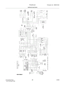 23 - Wiring Diagram parts for Frigidaire Refrigerator FRS26RC3JS1 from AppliancePartsPros.com
