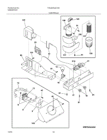 11 - Controls parts for Frigidaire Refrigerator FRS26RLECS0 from AppliancePartsPros.com