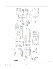 23 - Wiring Diagram parts for Frigidaire Refrigerator FRS26RC3JS0 from AppliancePartsPros.com