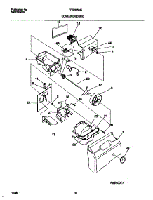 09 - Container / Drive parts for Frigidaire Refrigerator FRS26WNCD4 from AppliancePartsPros.com