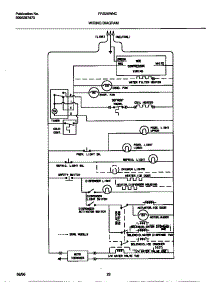 11 - Wiring Diagram parts for Frigidaire Refrigerator FRS26WNCW3 from AppliancePartsPros.com