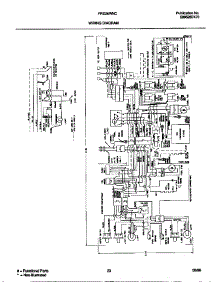 12 - Wiring Diagram parts for Frigidaire Refrigerator FRS26WNCW3 from AppliancePartsPros.com