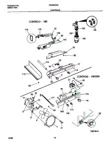 06 - Controls parts for Frigidaire Refrigerator FRS26ZGGD6 from AppliancePartsPros.com
