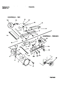 06 - Controls, Damper, Fan Section parts for Frigidaire Refrigerator FRS26XRAD2 from AppliancePartsPros.com