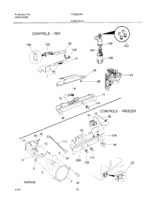 11 - Controls parts for Frigidaire Refrigerator FRS26ZNHW2 from AppliancePartsPros.com