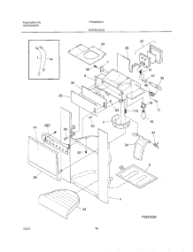 15 - Ice & Water Dispenser parts for Frigidaire Refrigerator FRS26ZGHD5 from AppliancePartsPros.com