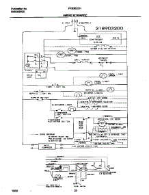 11 - Wiring Diagram parts for Frigidaire Refrigerator FRS26ZGHB2 from AppliancePartsPros.com