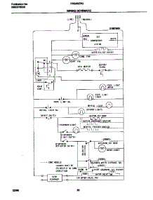 11 - Wiring Diagram parts for Frigidaire Refrigerator FRS26ZRGD6 from AppliancePartsPros.com