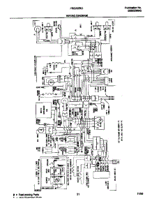 12 - Wiring Diagram parts for Frigidaire Refrigerator FRS26ZRGD9 from AppliancePartsPros.com