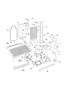 System parts for Frigidaire Refrigerator FRS26ZRGD7 from AppliancePartsPros.com