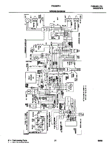 12 - Wiring Diagram parts for Frigidaire Refrigerator FRS26ZPHW2 from AppliancePartsPros.com