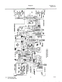 20 - Wiring Diagram parts for Frigidaire Refrigerator FRS26ZTHD5 from AppliancePartsPros.com