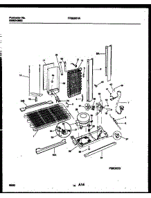 08 - System And Automatic Defrost Parts parts for Frigidaire Refrigerator FRS28XHAB0 from AppliancePartsPros.com