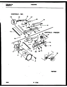 06 - Refrigerator Control Assembly, Damp parts for Frigidaire Refrigerator FRS24WRBD0 from AppliancePartsPros.com