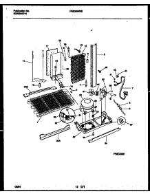 07 - System And Automatic Defrost Parts parts for Frigidaire Refrigerator FRS24WRBD0 from AppliancePartsPros.com
