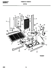 07 - System parts for Frigidaire Refrigerator FRS24XHAB2 from AppliancePartsPros.com