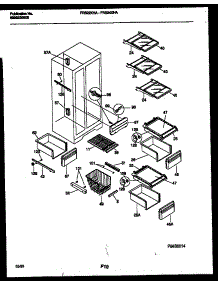 06 - Shelves And Supports parts for Frigidaire Refrigerator FRS24XHAB0 from AppliancePartsPros.com