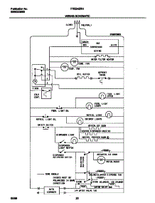 11 - Wiring Ddiagram parts for Frigidaire Refrigerator FRS24ZRHD0 from AppliancePartsPros.com
