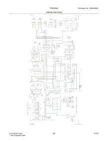 23 - Wiring Diagram parts for Frigidaire Refrigerator FRS3HR5HW3 from AppliancePartsPros.com