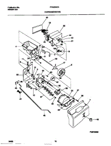 09 - Container / Drive parts for Frigidaire Refrigerator FRS26XGCB2 from AppliancePartsPros.com