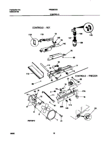 06 - Control parts for Frigidaire Refrigerator FRS26ZGGD1 from AppliancePartsPros.com