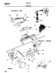 06 - Controls parts for Frigidaire Refrigerator FRS26ZPHD1 from AppliancePartsPros.com