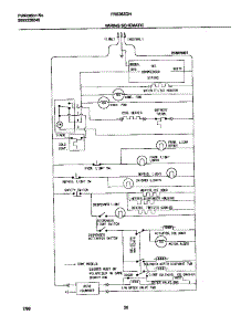 11 - Wiring Diagram parts for Frigidaire Refrigerator FRS26ZGHW1 from AppliancePartsPros.com