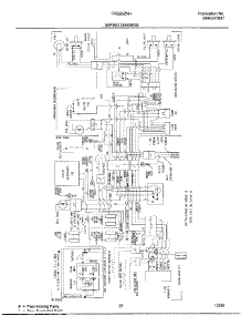 21 - Wiring Diagram parts for Frigidaire Refrigerator FRS26ZNHB5 from AppliancePartsPros.com