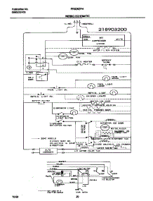 11 - Wiring Diagram parts for Frigidaire Refrigerator FRS26ZPHD1 from AppliancePartsPros.com