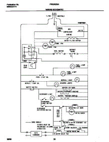 11 - Wiring Diagram parts for Frigidaire Refrigerator FRS26ZNHB0 from AppliancePartsPros.com