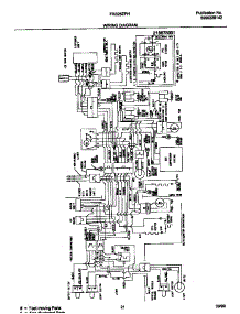 11 - Wiring Diagram parts for Frigidaire Refrigerator FRS26ZPHD0 from AppliancePartsPros.com