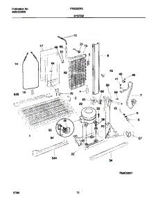 07 - System parts for Frigidaire Refrigerator FRS26ZRGD8 from AppliancePartsPros.com