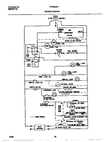 11 - Wiring Diagram parts for Frigidaire Refrigerator FRS26ZSEB1 from AppliancePartsPros.com