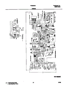 12 - Wiring Diagram parts for Frigidaire Refrigerator FRS26ZSGB0 from AppliancePartsPros.com