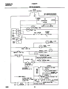 11 - Wiring Schematic parts for Frigidaire Refrigerator FRS26ZTHQ4 from AppliancePartsPros.com