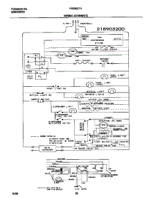 11 - Wiring Diagram parts for Frigidaire Refrigerator FRS26ZTHD2 from AppliancePartsPros.com