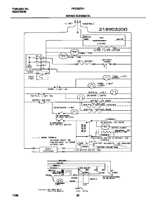 11 - Wiring Diagram parts for Frigidaire Refrigerator FRS26ZXHD2 from AppliancePartsPros.com