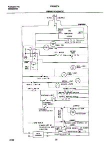 11 - Wiring Diagram parts for Frigidaire Refrigerator FRS26ZTHD1 from AppliancePartsPros.com